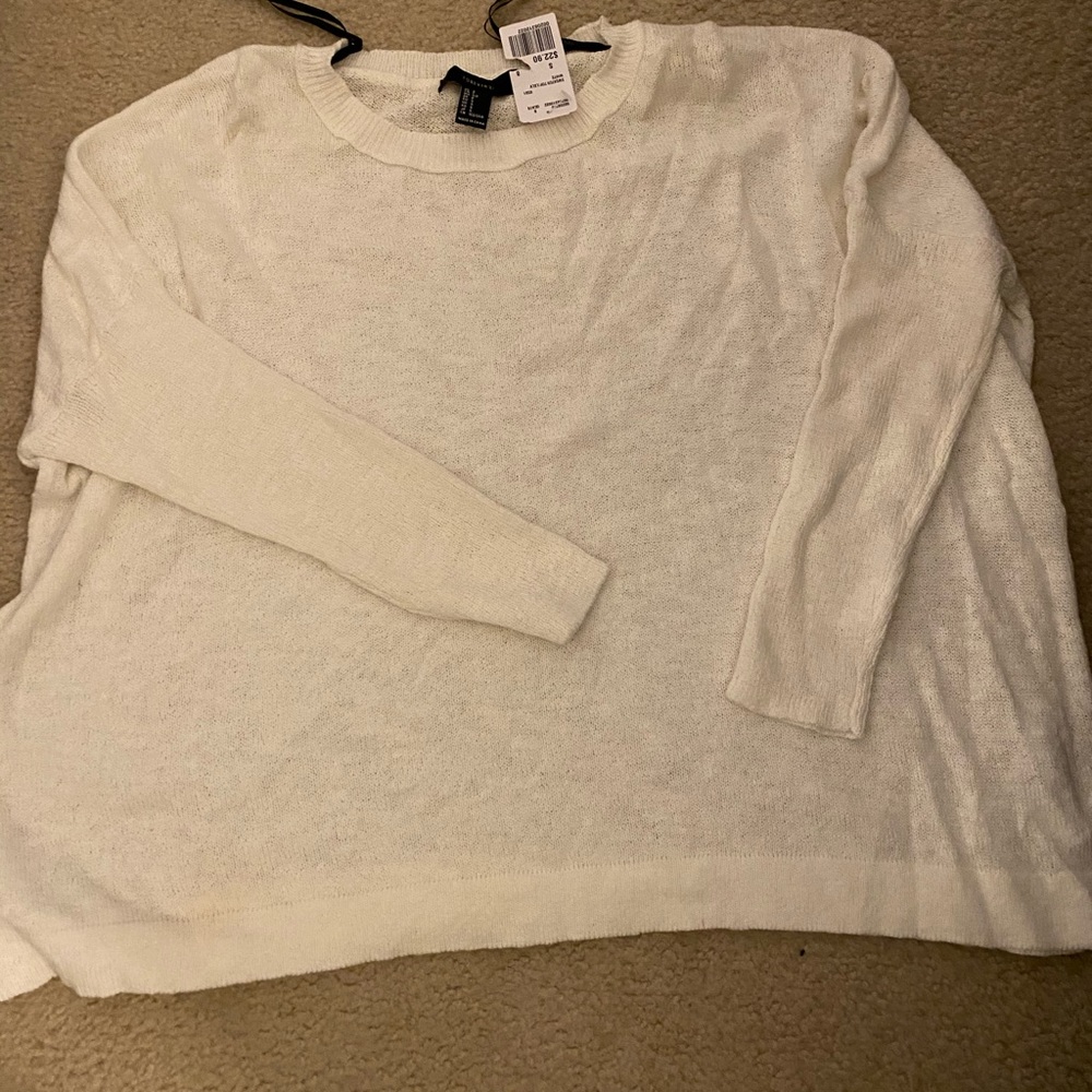 White sweater